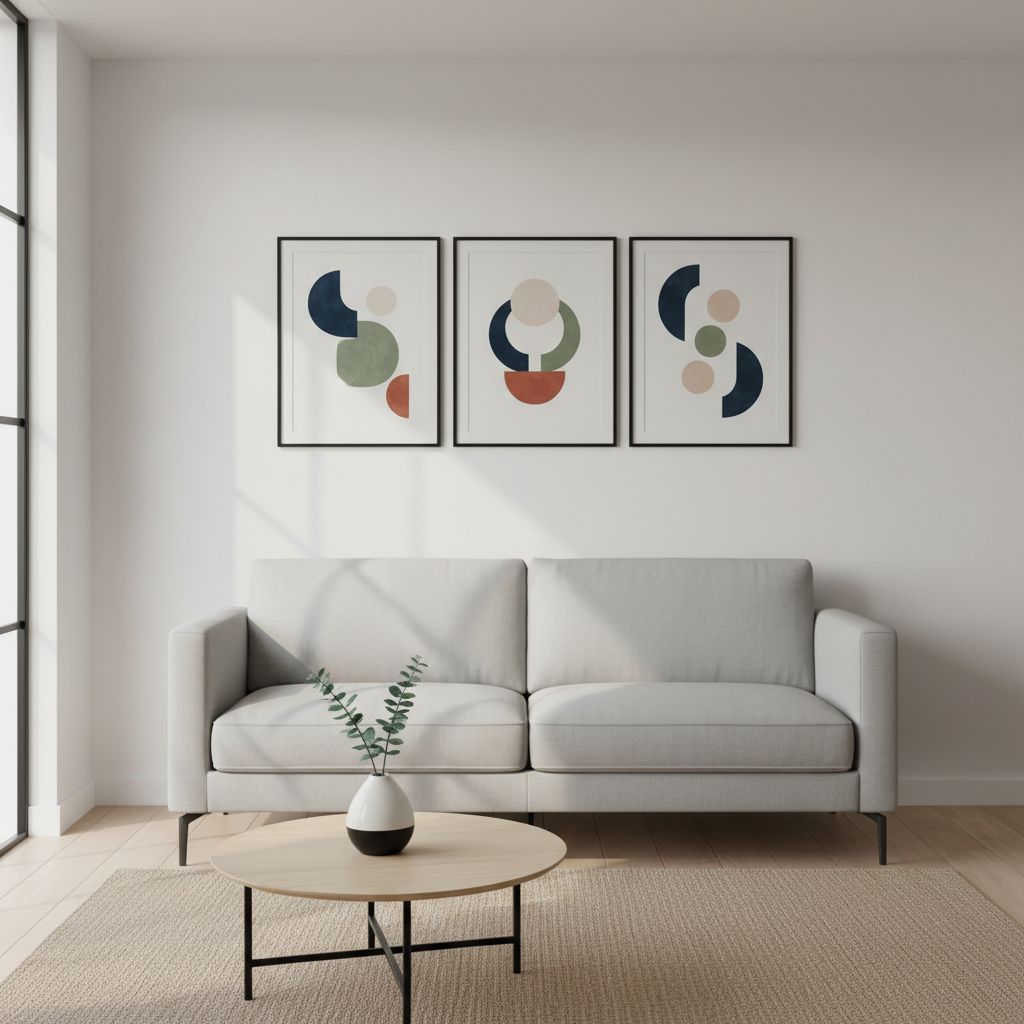 Modern home decor examples across different budget levels