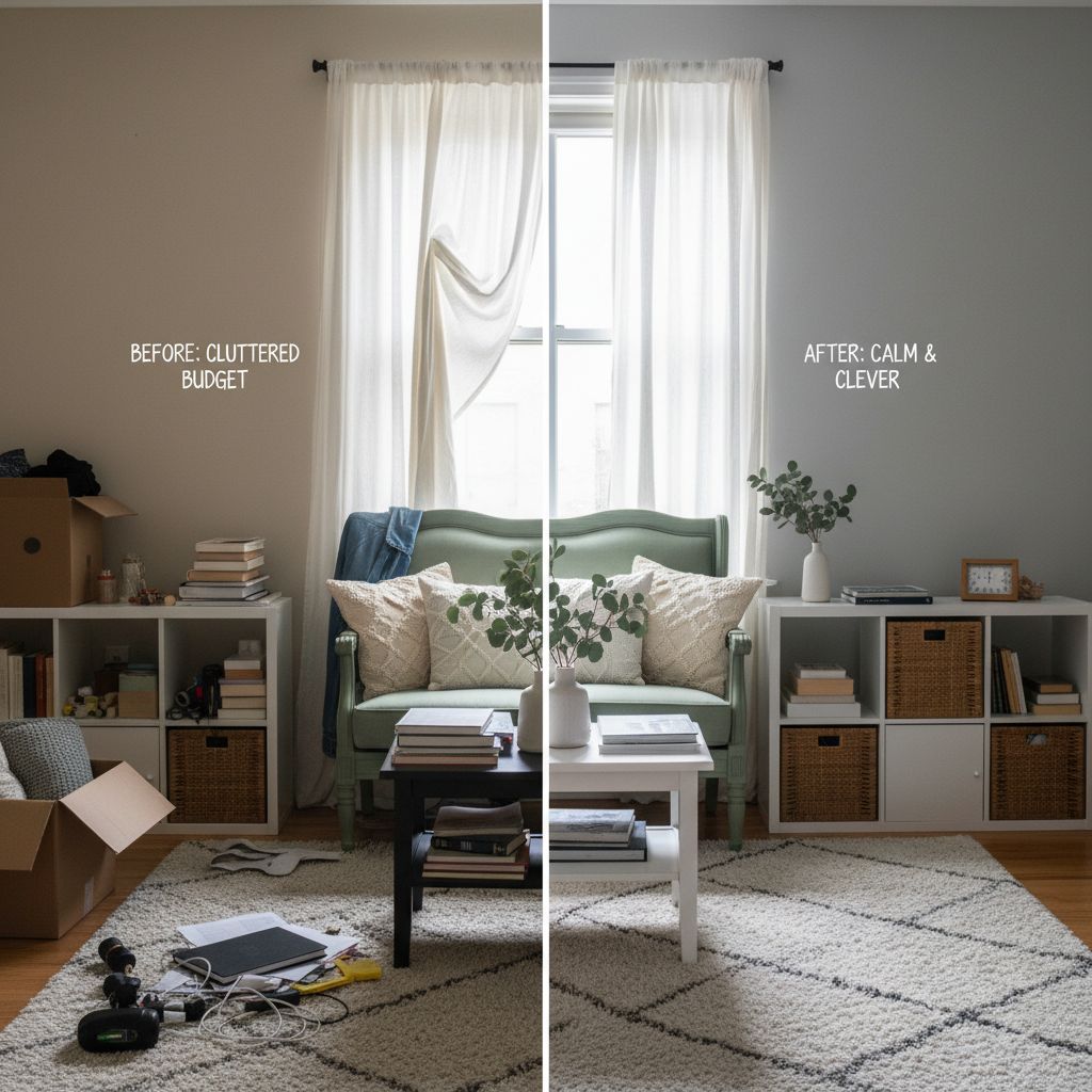 Simple house interior design on various budgets