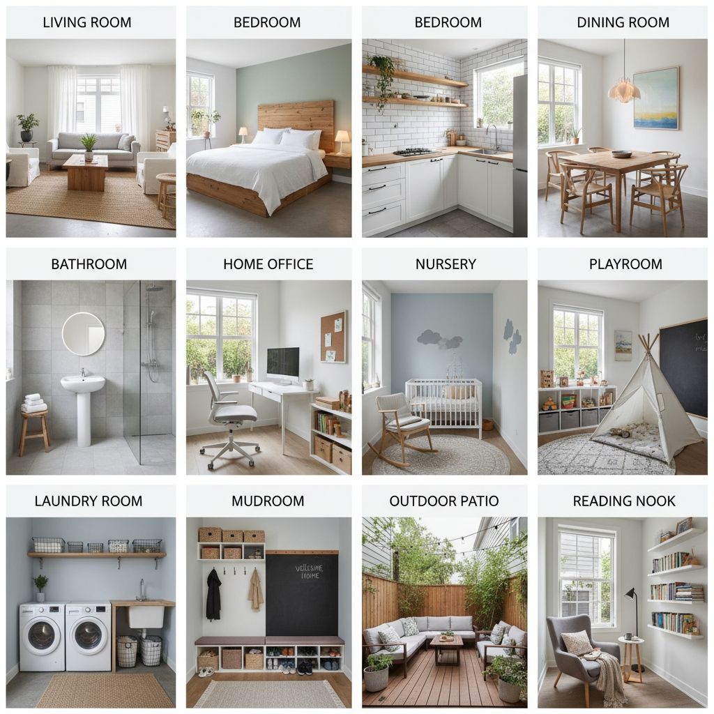Simple design ideas for every room in your house